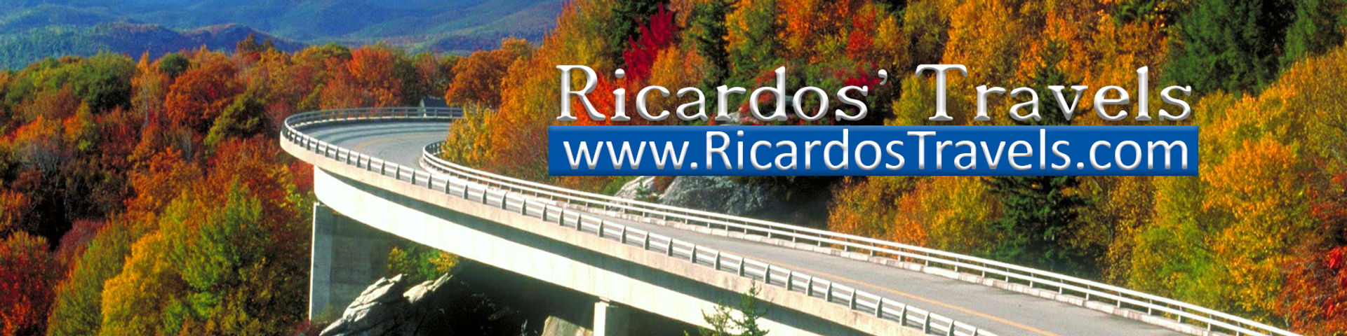 Ricardos Travels Banner 1 Blueridge Mountains